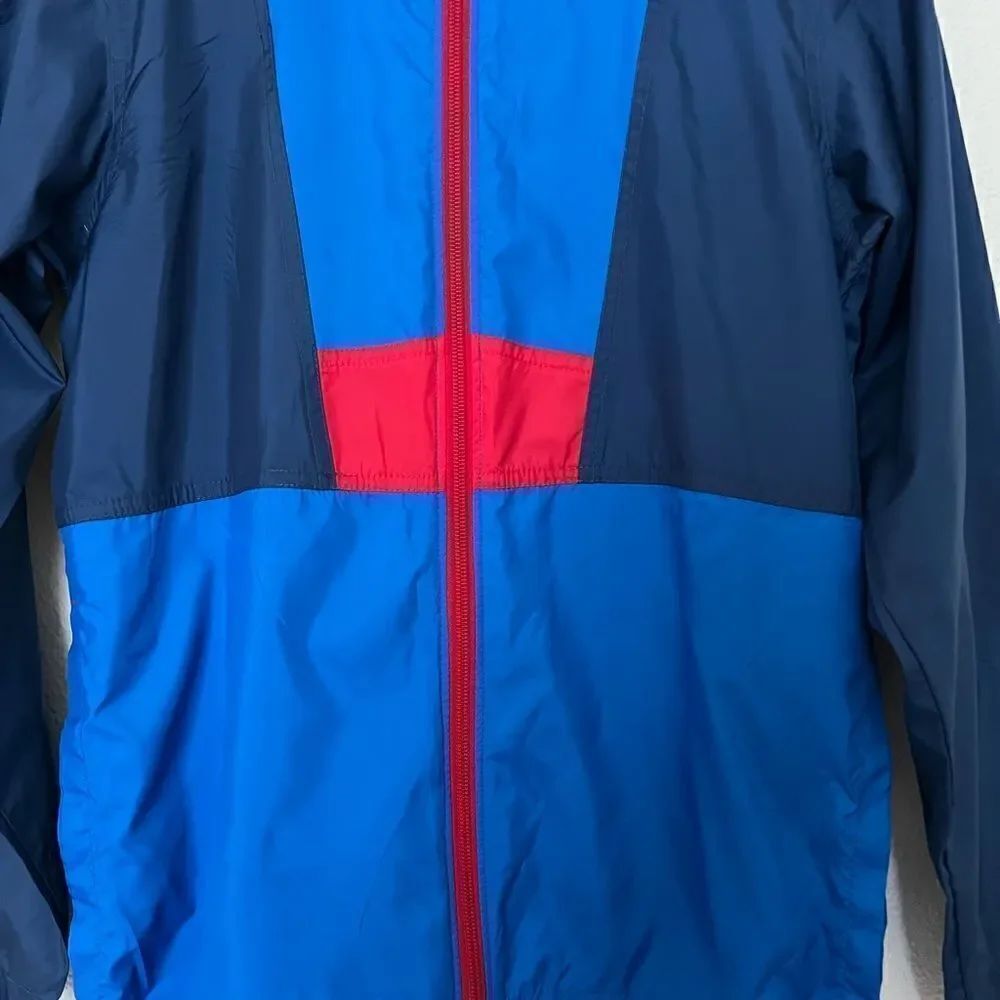 Red and blue Columbia wind
breaker jacket Boy size M - Picture 2 of 6